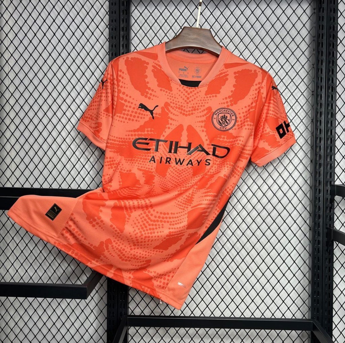 Maillot Manchester city orange 24/25