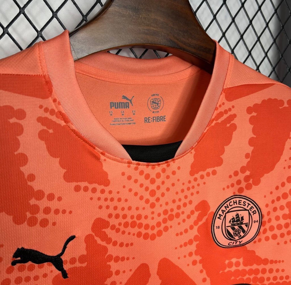Maillot Manchester city orange 24/25