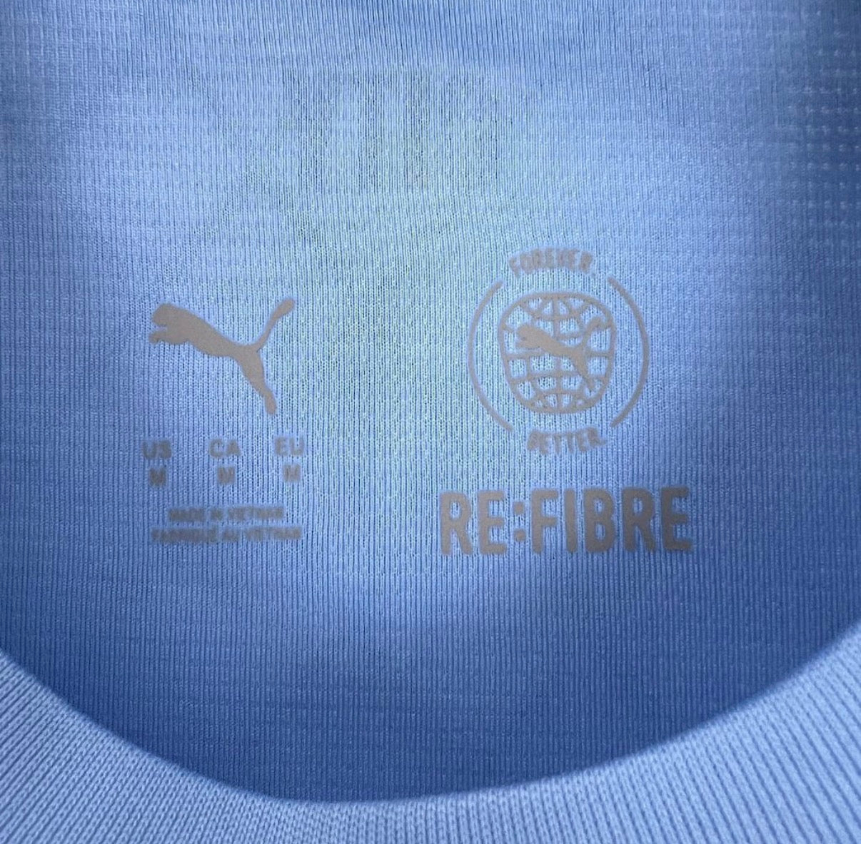 Maillot Manchester city domicile 25/26